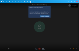 Jitsi Meet Gäste Ansicht