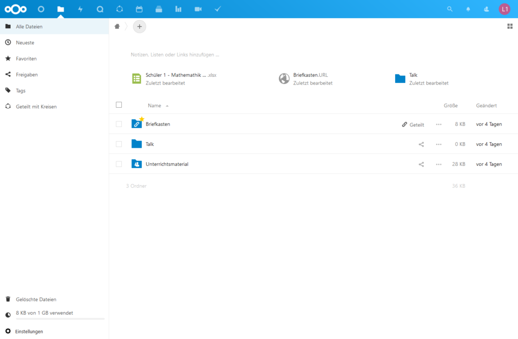 Nextcloud Dateien Nextcloud Dateien