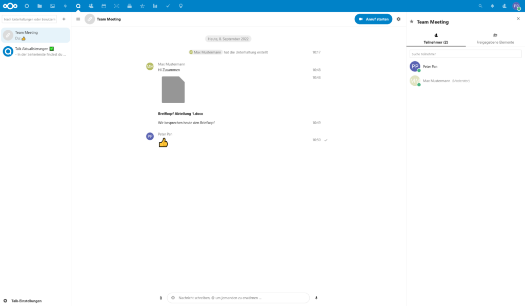 Nextcloud Talk